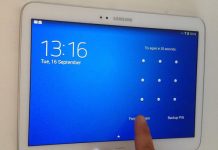 Tablet açılış şifresini sıfırlama