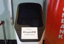 Geleneksel Bankadan bir ilk Bitcoin ATM
