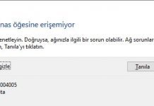 Windows 10 Nas Ağ Diski Görmeme Sorunu