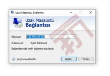 Bir İp Üzerinden İki PC’ye Bağlanma
