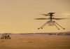 Mars’a Mini Helikopter indirildi