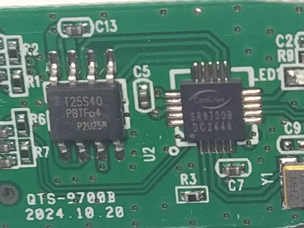 corechips sr9700b lan usb converter