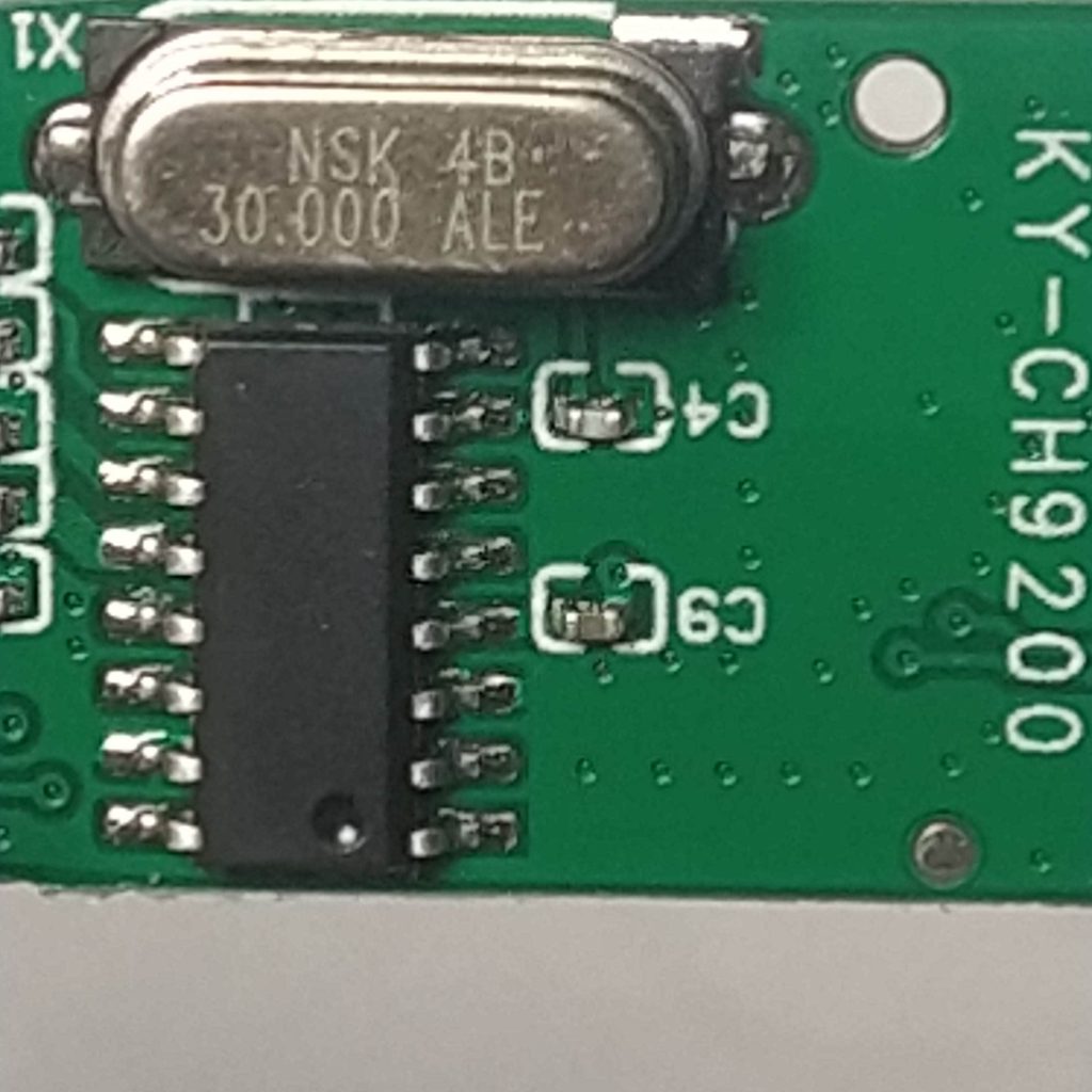 ky-ch9200 kontrolcülü lan usb çevirici